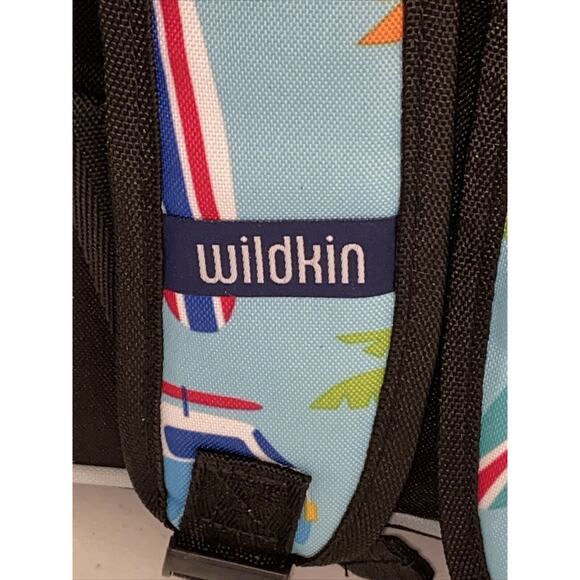 Wildkin 12 Inch Surf Shack Backpack Unisex in Blue Beach Hawaii Tropical NEW - Picture 3 of 7